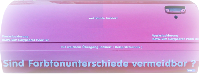 Sind Farbtonunterschiede vermeidbar?